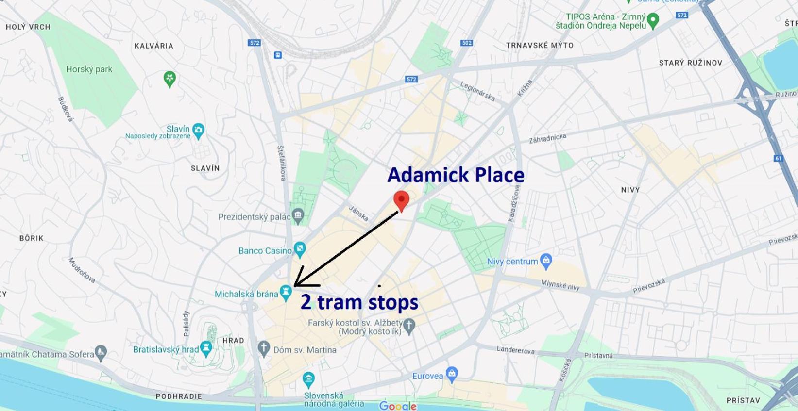 Adamick Place In City Centre With Free Parking Bratislava Exterior foto